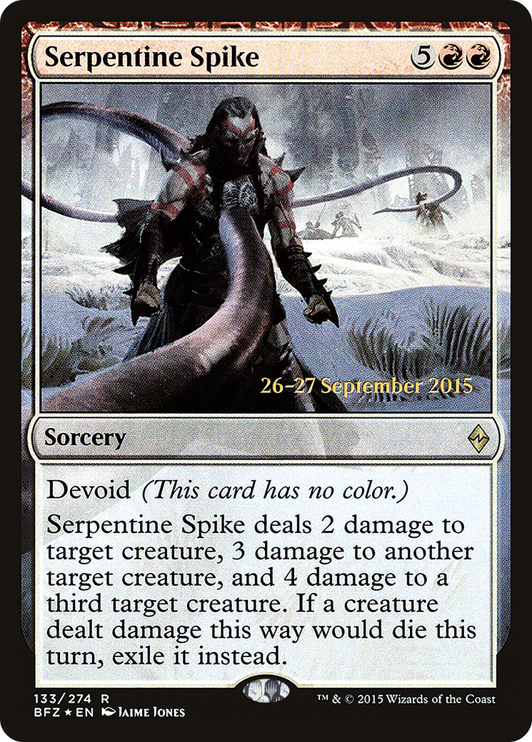 Serpentine Spike