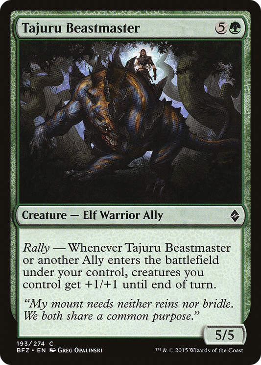 Tajuru Beastmaster