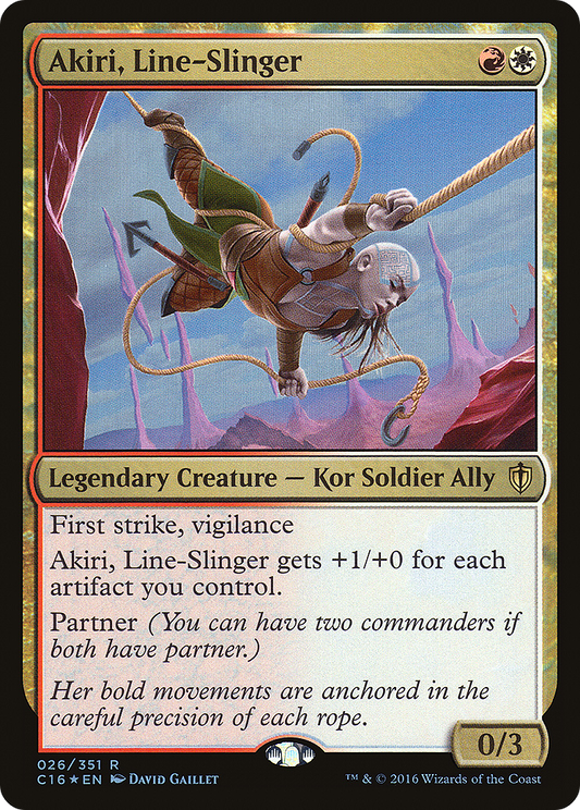 Akiri, Line-Slinger