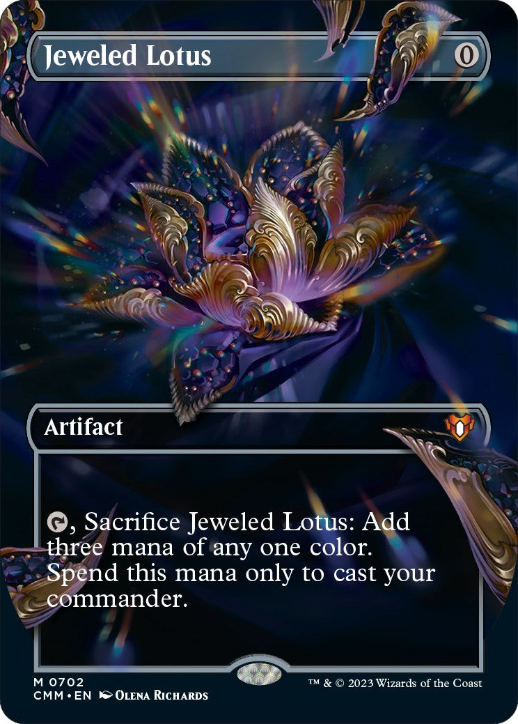 Jeweled Lotus (Borderless) [CMM - 702]