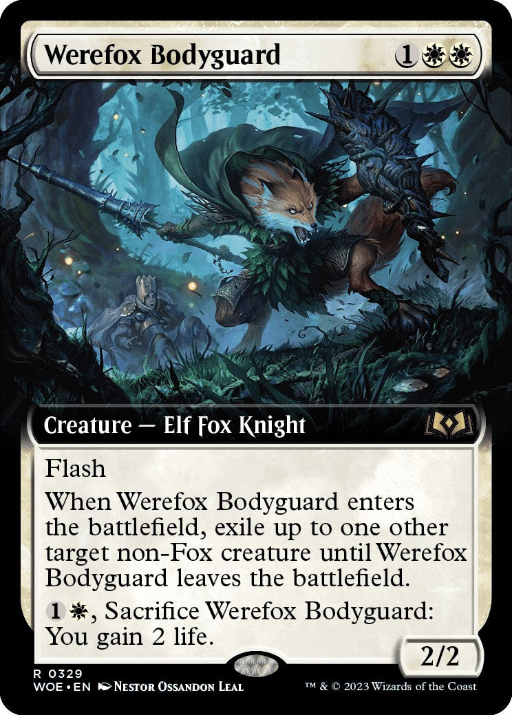 Werefox Bodyguard (Extended Art) [WOE - 329]