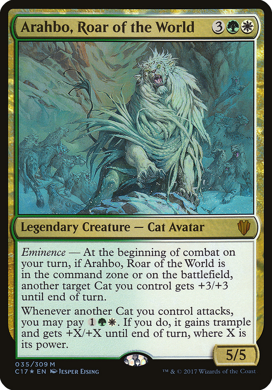 Arahbo, Roar of the World