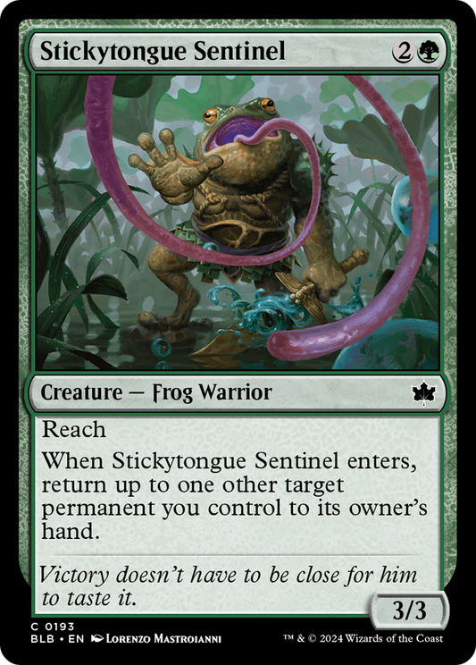 Stickytongue Sentinel