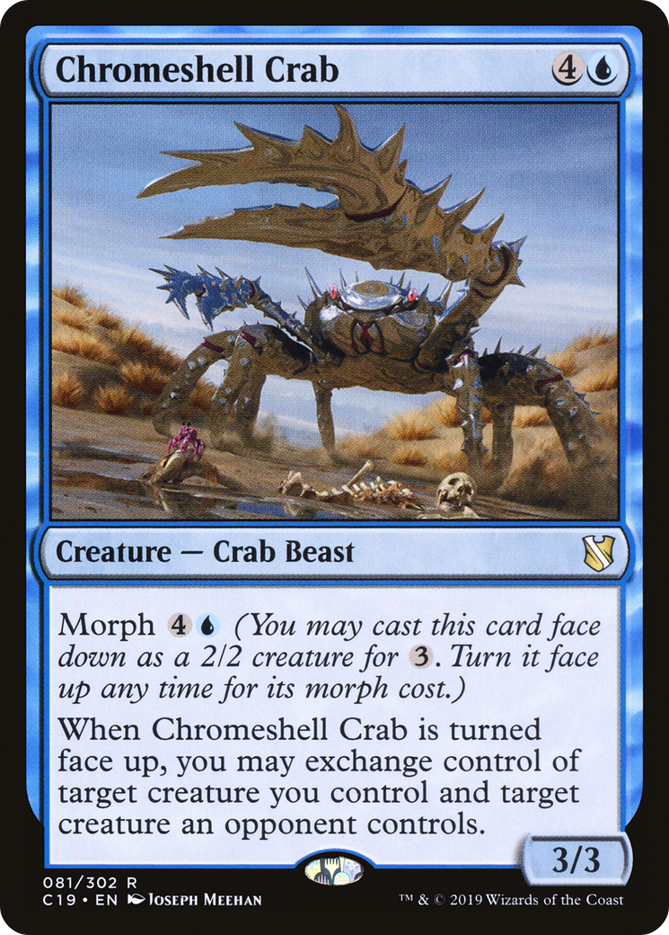 Chromeshell Crab