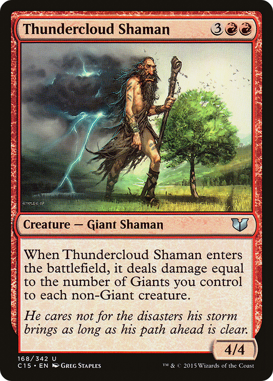 Thundercloud Shaman